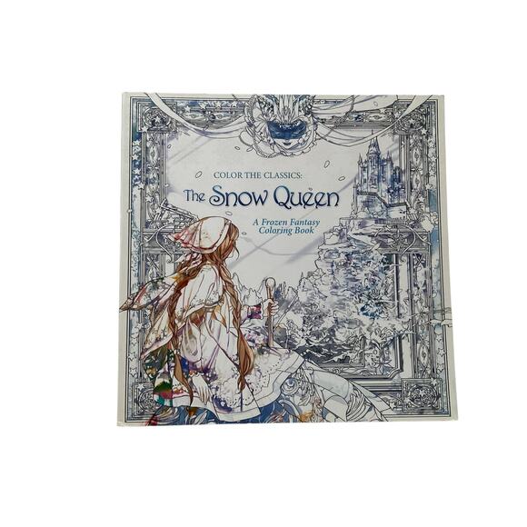 The Snow Queen Coloring Book NWT - Picture 1 of 4